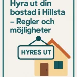 Hyra ut din bostad i Hillsta – Regler och möjligheter